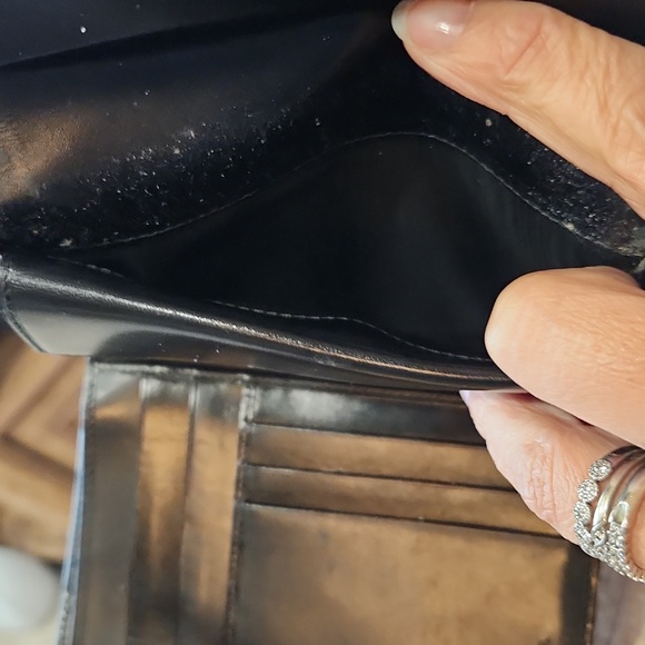 《 Prada 》 Nero Leather Tri Fold Wallet - Picture 10 of 14